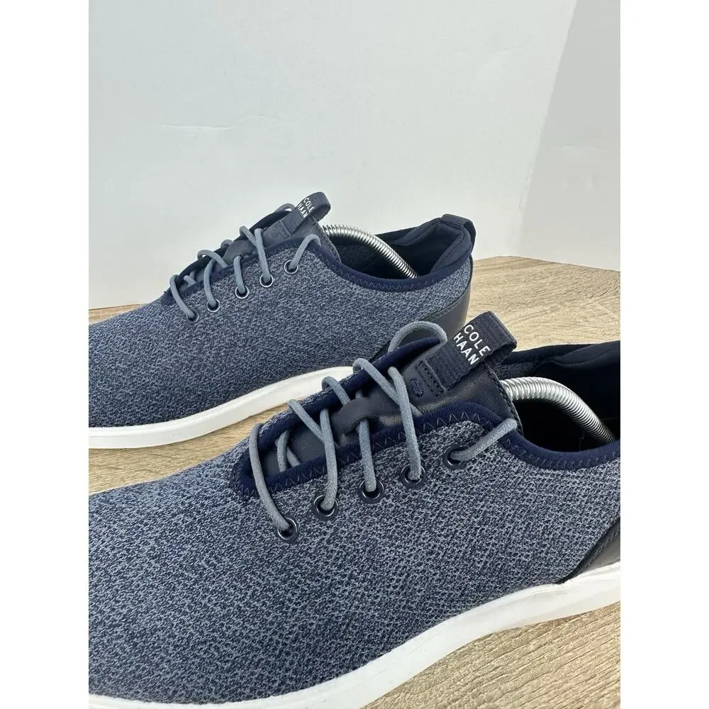 Cole Haan Grand OS Knit Sneakers Men’s 10.5M Blue Lightweight Casual Shoes